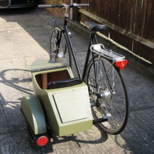 DIY三輪自行車斗